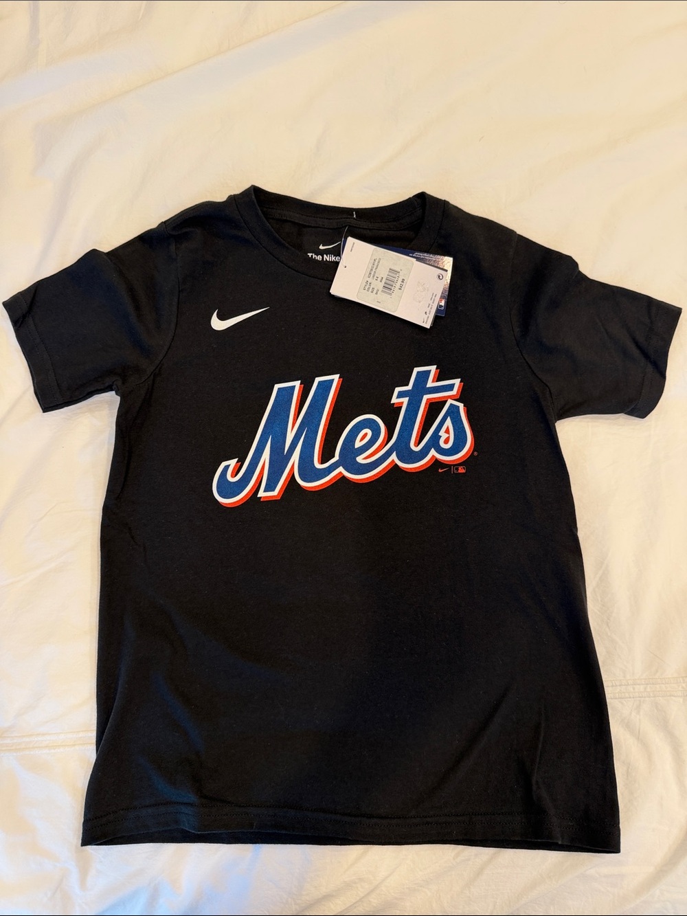 Nike Youth Mets Francisco Lindor Black Tee - NWT